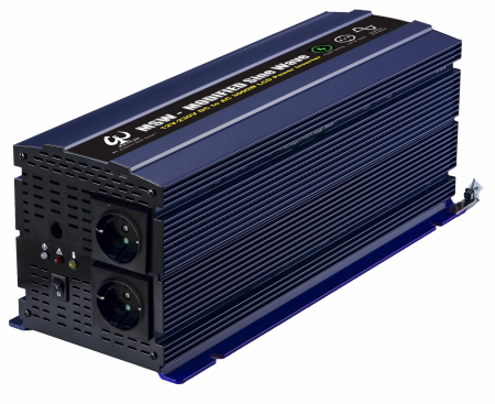 2000W LCD螢幕顯示智慧型方波電源轉換器 - Wenchi NMSW LCD 2000W